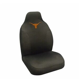 U of Texas Black Car Seat Cover with Orange Logo